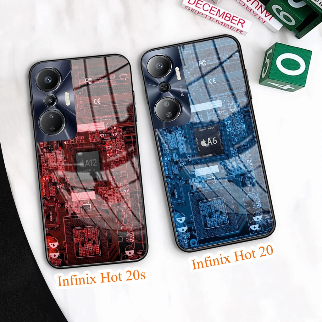 Softcase Kaca INFINIX HOT 20 HOT 20S HOT 20i- Case Handphone INFINIX HOT 20 HOT 20S HOT 20i [T30].