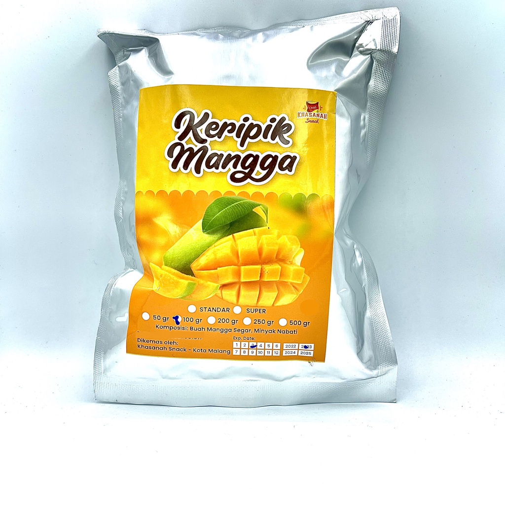 

Khasanah - Keripik Buah Mangga 500 Gram