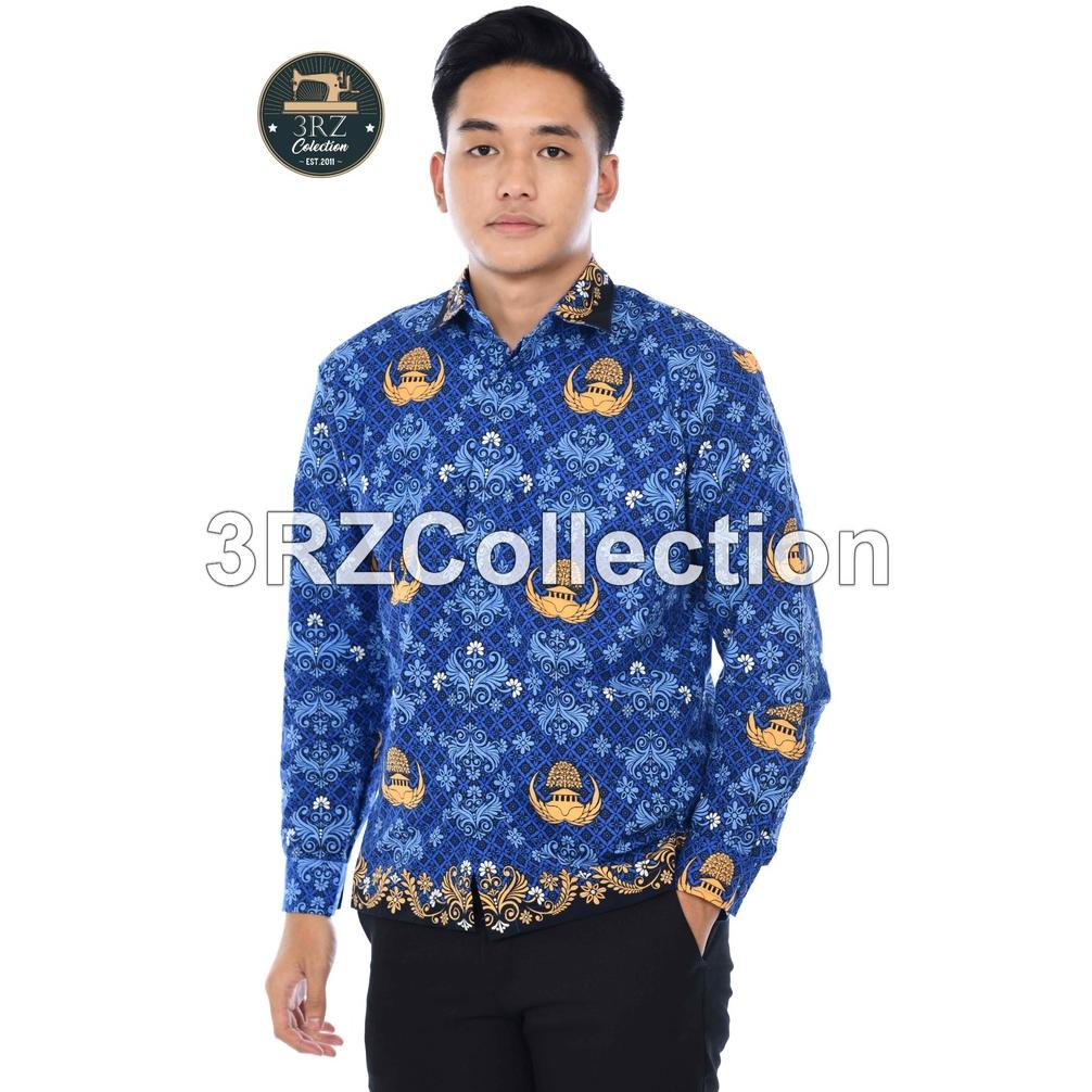 [COD UY78] Seragam Korpri Baju Korpri Pria Kemeja Batik Korpri Bahan Korpri Terbaru qghhi