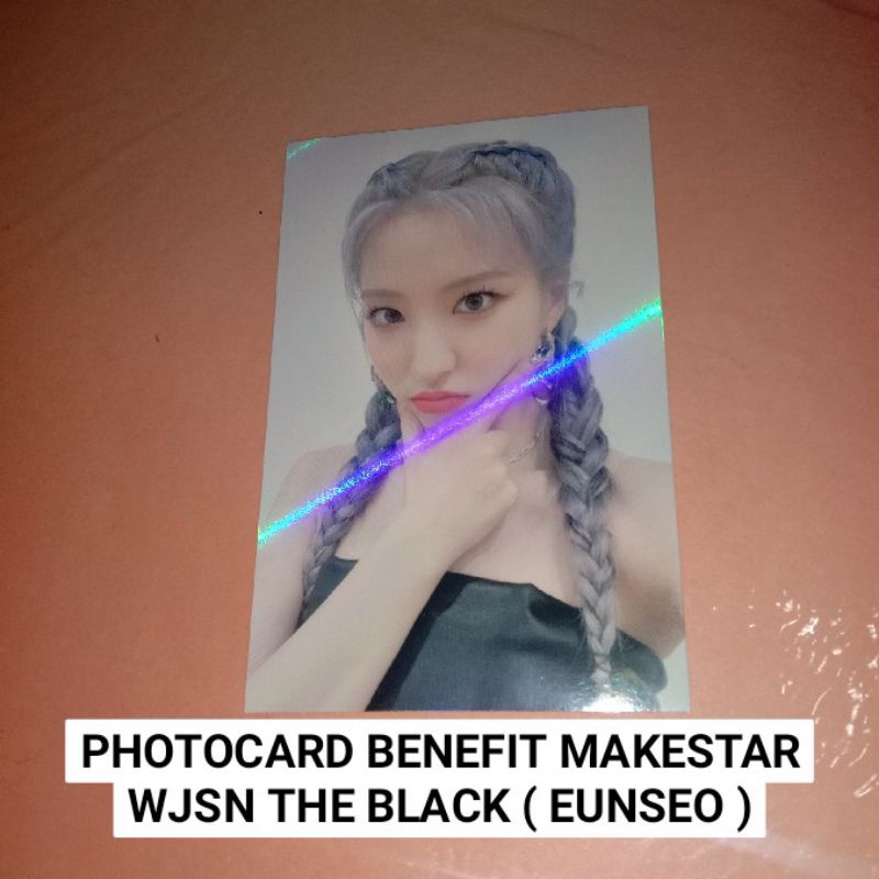 Official Photocard Benefit Makestar Album WJSN THE BLACK EUNSEO