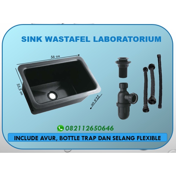SINK WASTAFEL LABORATORIUM/ LAB SINK/ WASTAFEL LAB