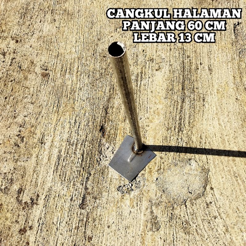CANGKUL GAGANG FULL BESI PANJANG 60 CM - CANGKUL PEMBERSIH RUMPUT LIAR