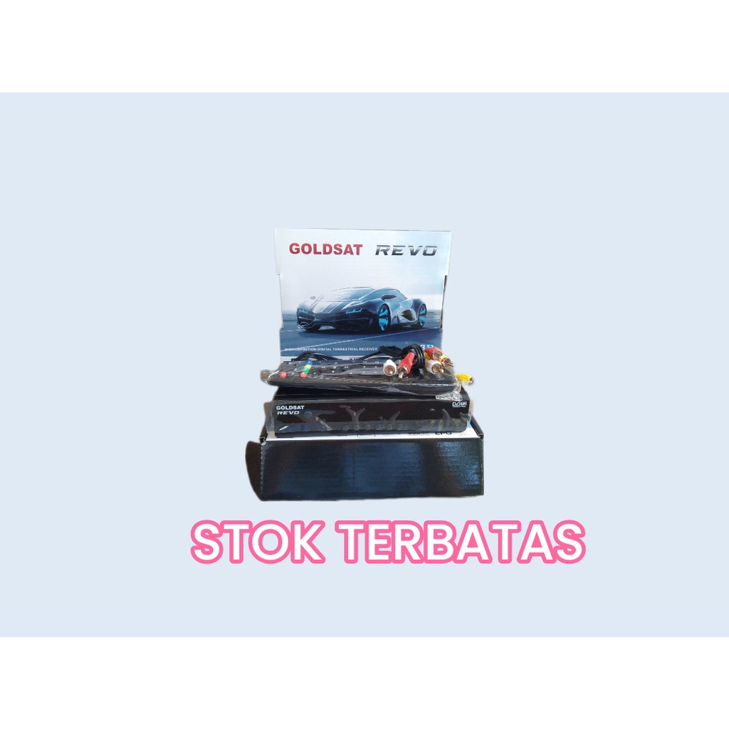 SET TOP BOX TV DIGITAL MERK GOLDSAT REVO VERSI TERBARU