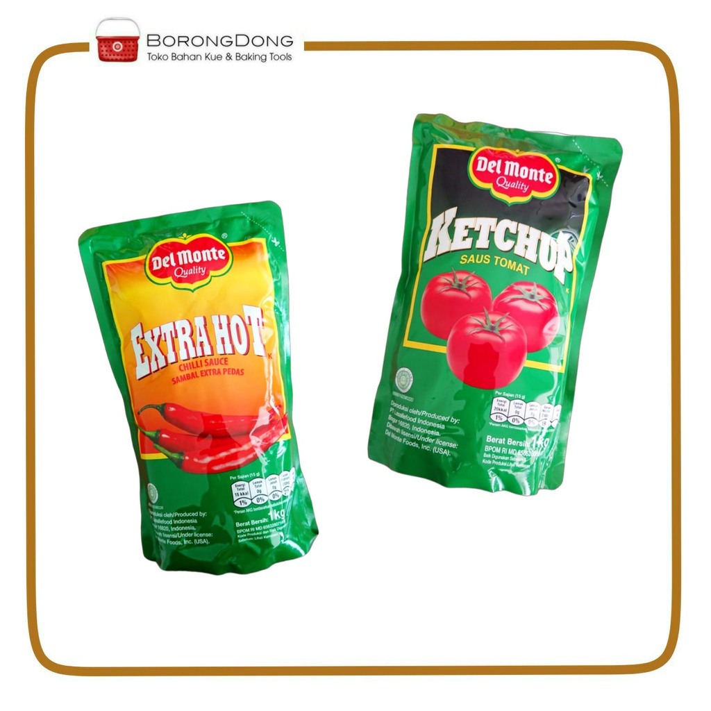 

Delmonte Tomato / Delmonte Extra Hot 1 Kg