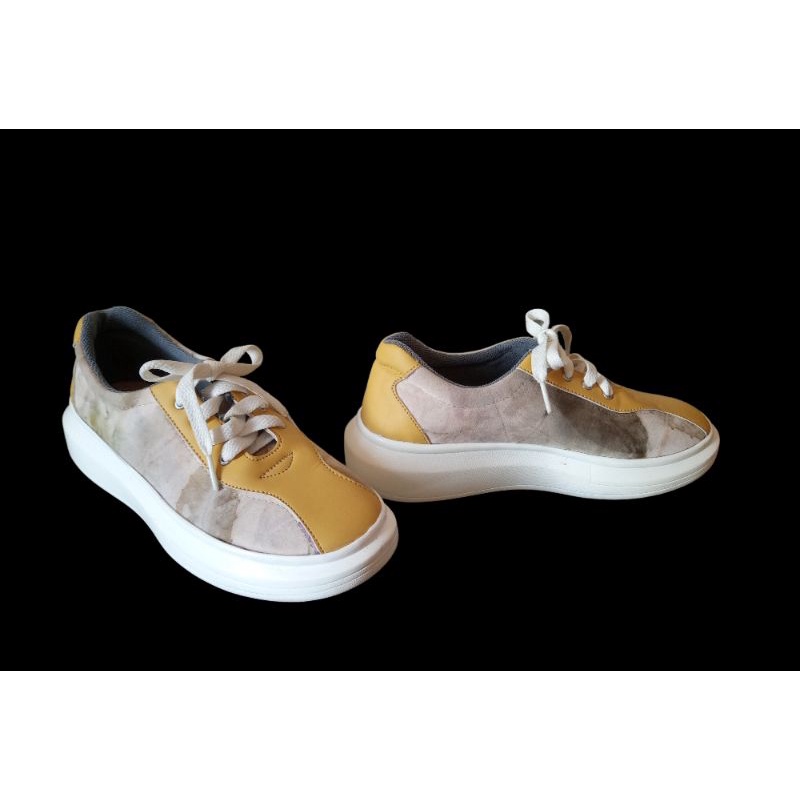 sepatu wanita ecoprint