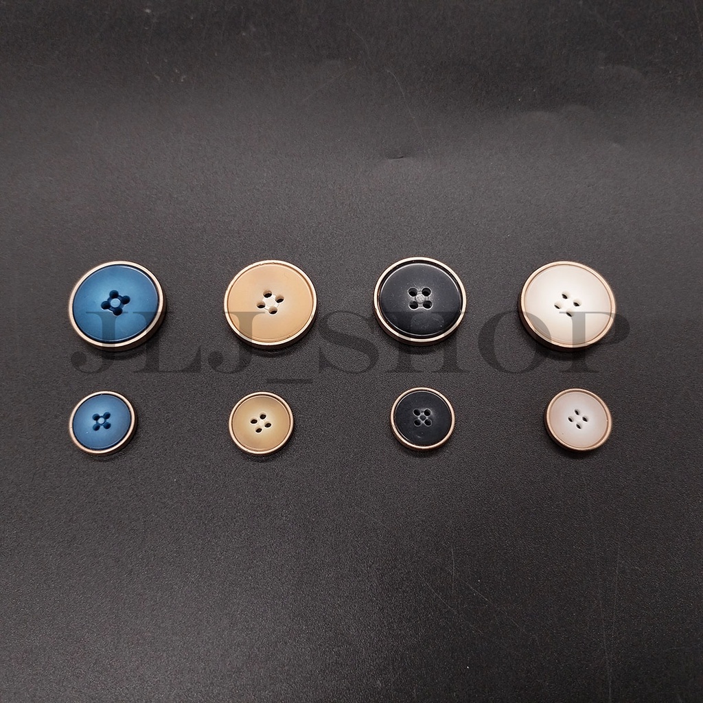 Kancing Jas / Kancing Blazer Logam J1020 (harga per 1 pcs)