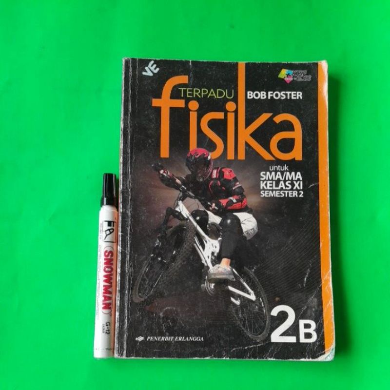 Jual Buku Terpadu Fisika Sma Kelas 11 Semester 2 Ktsp Bob Foster