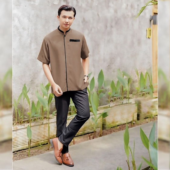 BAJU KOKO SHAKILA RELINE / ATASAN PRIA / BAJU MUSLIM PRIA