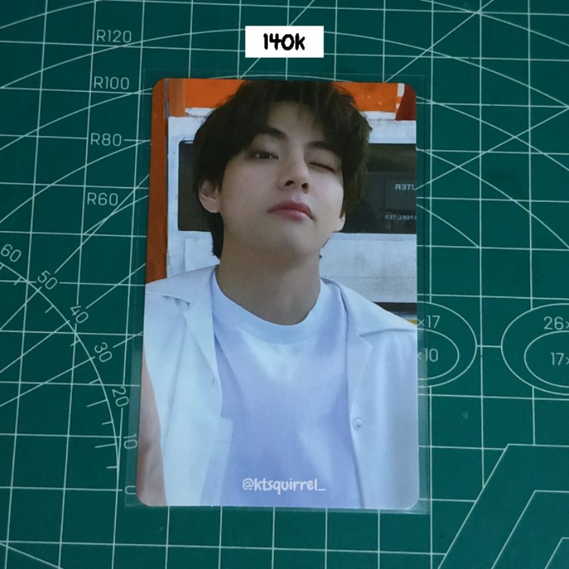[OFFICIAL] photocard taehyung pob butter