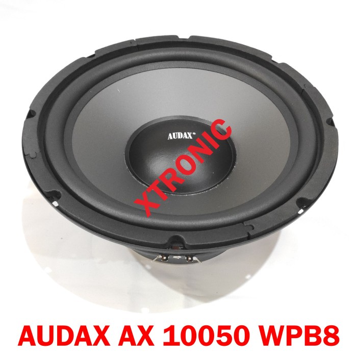 AX-10050 WPB8 Speaker Audax 10 inch Woofer AX 10050 Speaker 10inch ORI