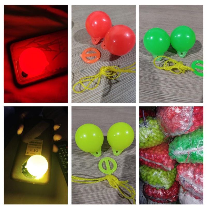 mainan LETO LETO Besar Lato Lato Glowing // etek etek mainan anak warna stabilo Latto-Latto || Lato lato mainan