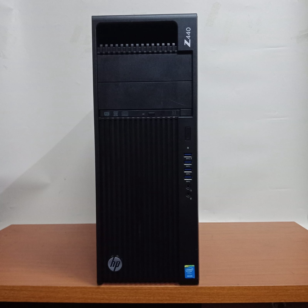 PC SERVER HP  Z440 workstation Xeon E5-1630v3@3.50ghz/ram 32Gb/SSD 512Gb/Nvidia - 16Gb + SSD 256GB WINS 10 PRO 64BIT SIAP PAKEI