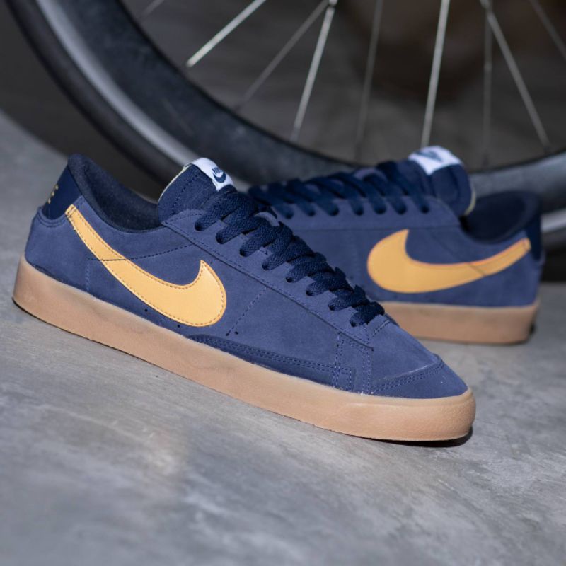 Nike Blazer Low '77 Vintage &quot;Navy Brown&quot;