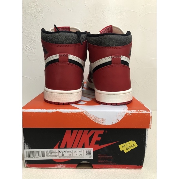 Nike jordan 1 retro high lost and found Authentic