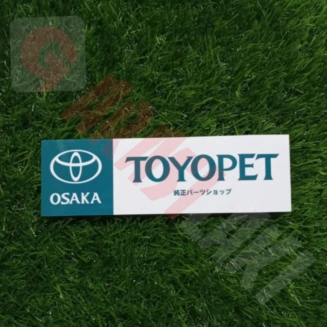 

STICKER OSAKA TOYOPET PANJANG TEMPEL DALAM KACA SALE