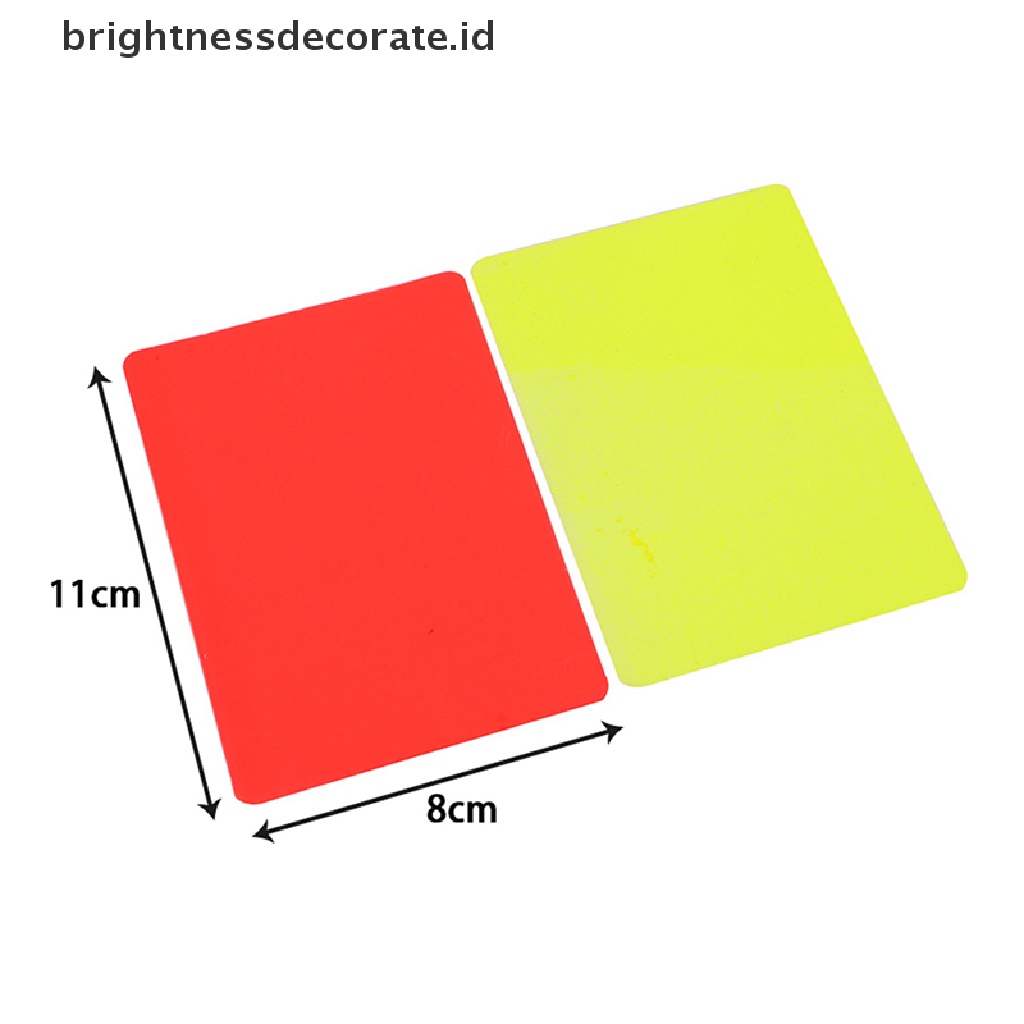 [Birth] Football Kartu Merah Dan Kuning Rekam Permainan Bola Alat Wasit Untuk Pertandingan Sepak Bola [ID]
