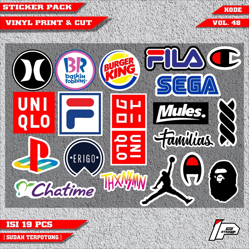 (COD) STICKER PACK DISTRO CUTTING sticker motor variasi Racing terbaru STICKER PACK DISTRO CUTTING d