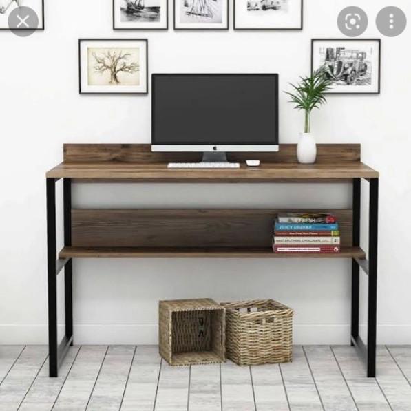 Meja kerja/kantor/belajar/komputer rak bawah