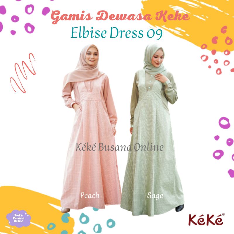 Gamis Dewasa Keke ~ Elbise Dress 09 ~