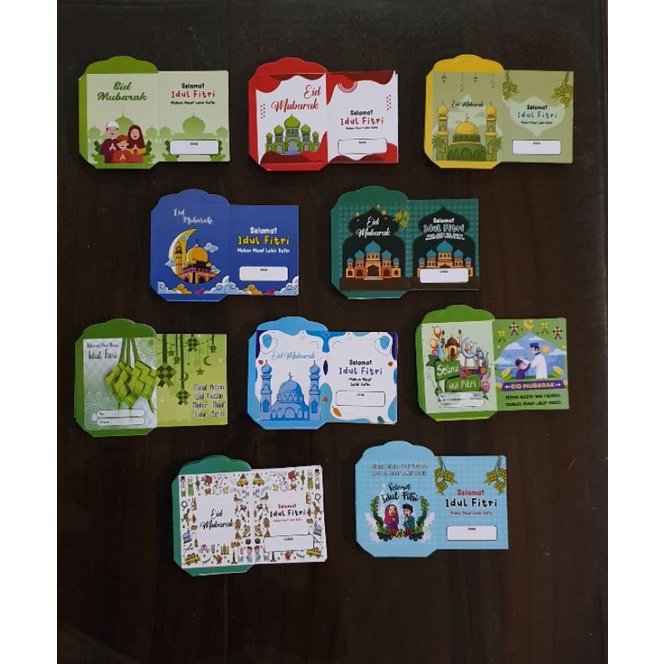 

Amplop lebaran 2024 medium Motif Muslim simple Favorit