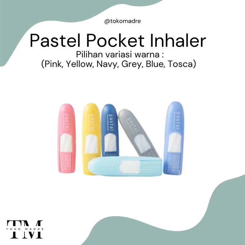[SIAP KIRIM] MADRE - Pocket Inhaler by Pastel