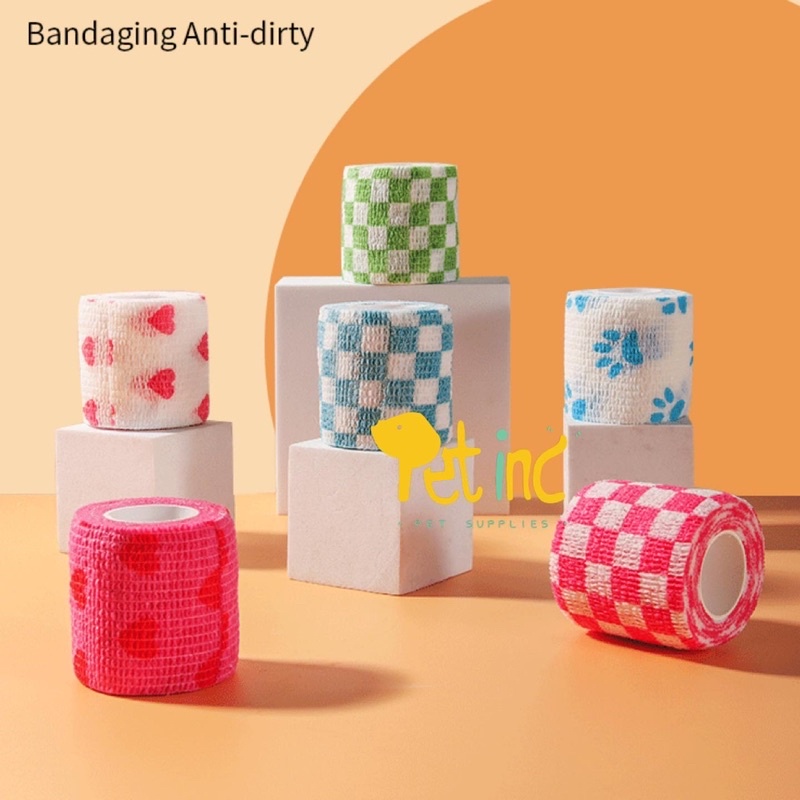 Pet elastic bandage anti dirty