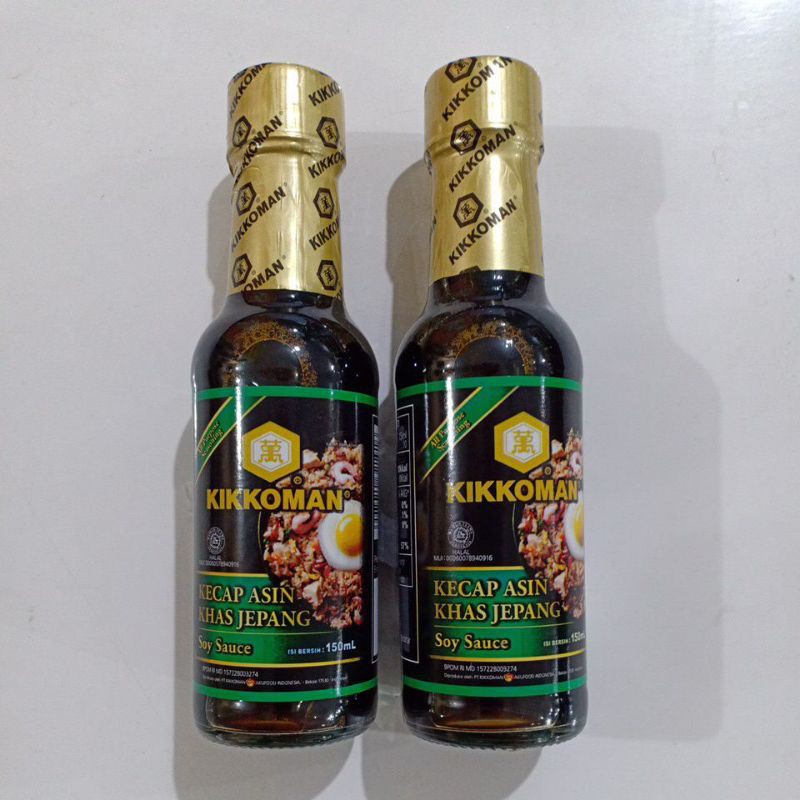 

KIKKOMAN kecap asin khas jepang 150ml