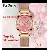 jam tangan wanita BIDEN  otomatis date time tahan air
