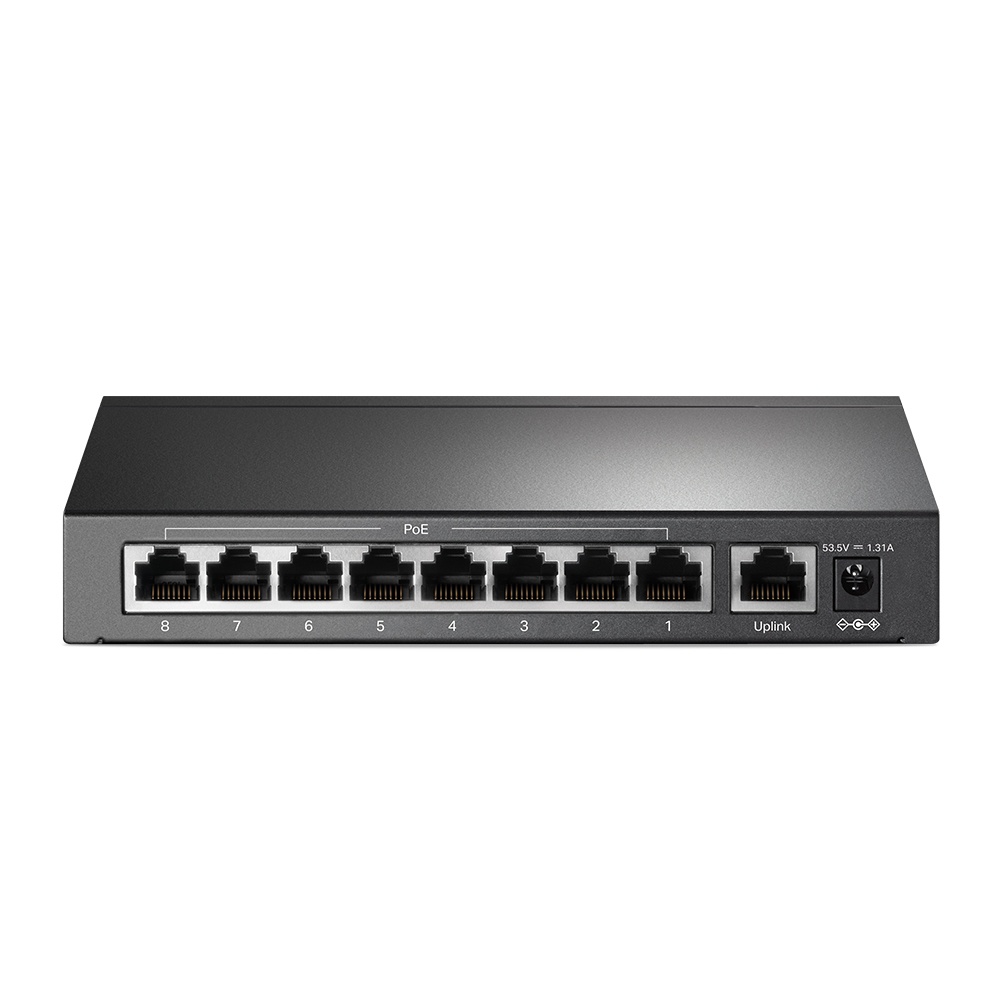 Tp-Link TL-SF1009P 9-Port 10/100Mbps Desktop Switch with 8-Port PoE+