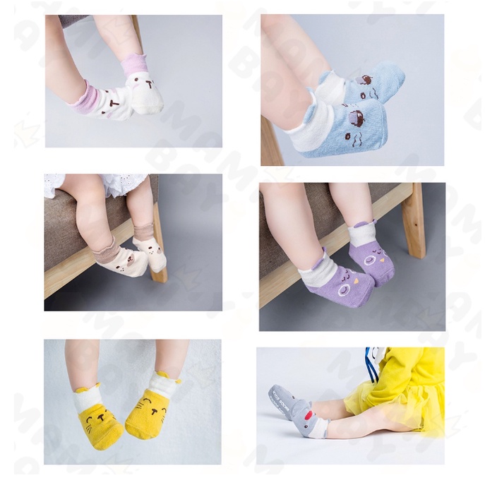 Kaos Kaki Bayi Pendek Karakter / Kaos Kaki Anak Perempuan Laki Laki Motif / Baby Socks Kids Cute / Kaos Kaki Perahu