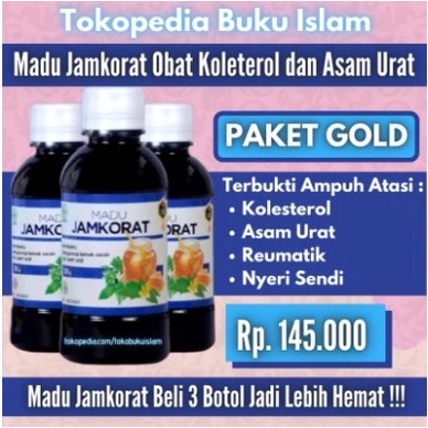 

Madu JAMKORAT Obat Kolestrol dan Asam Urat - Madu Asam Urat Kolestrol