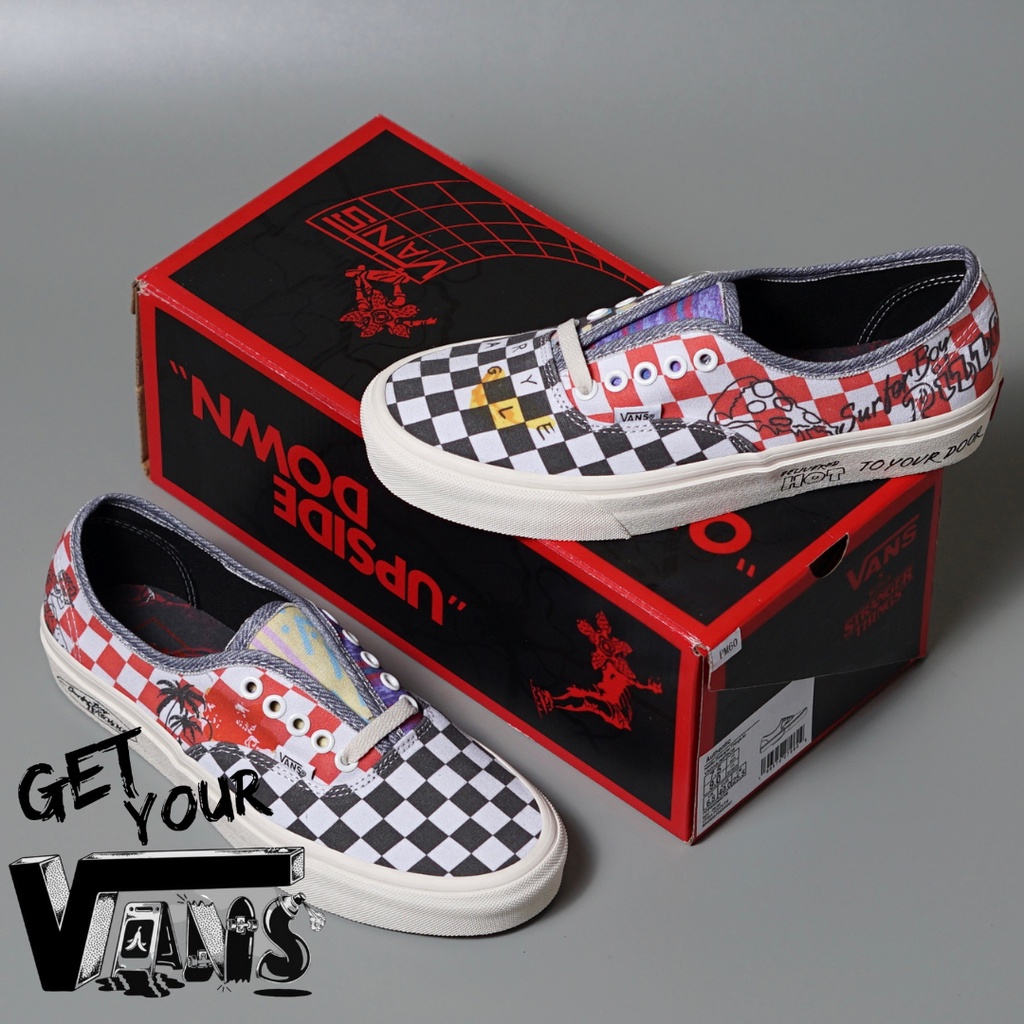 Vans Authentic x Stranger Things Hellfire Club Original 100% Bnib