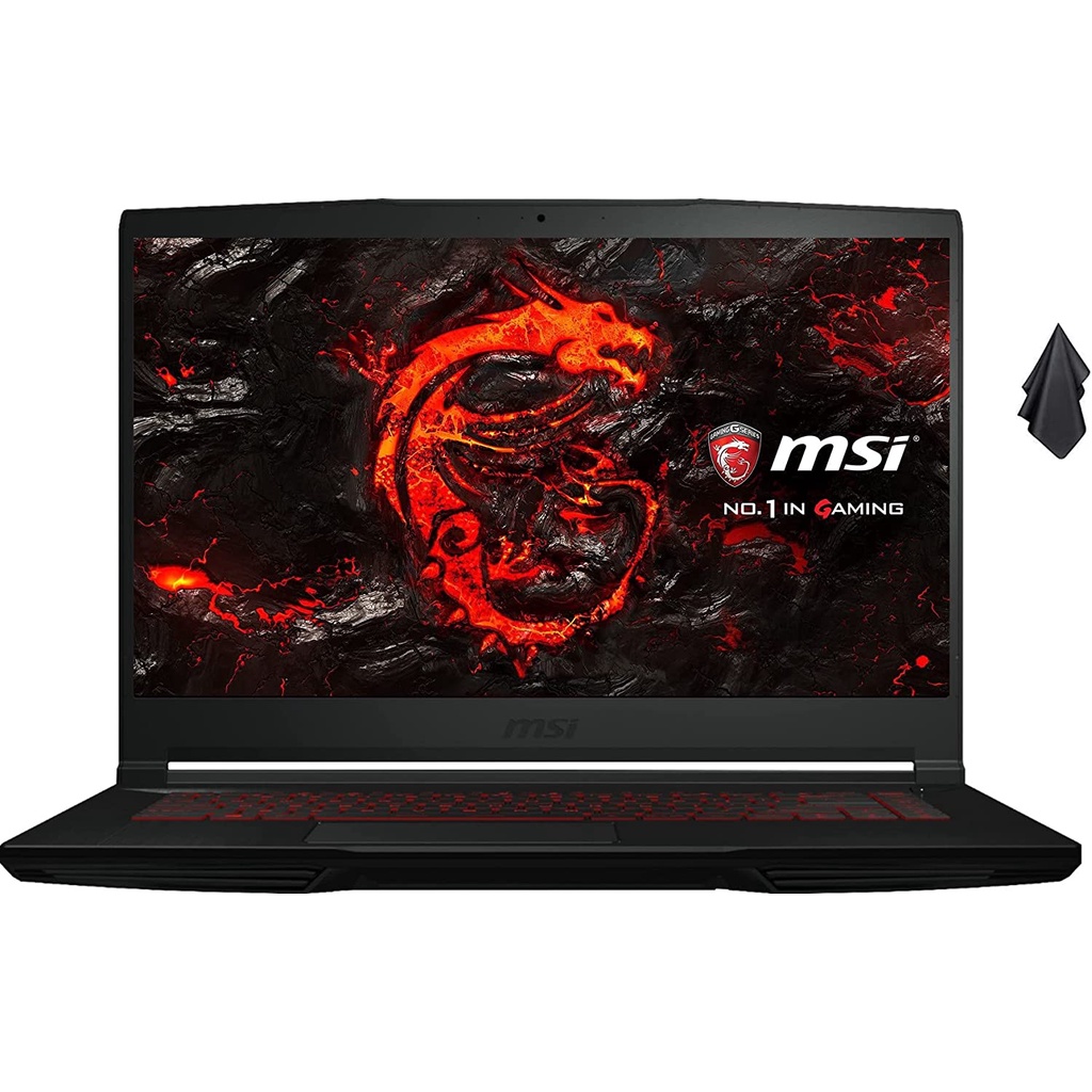 Laptop Gaming MSI GF63 THIN Intel Core I5 11400H Ram 32GB 1TB Nvidia GTX1650-4GB MAX-Q DESIGN FHD BL WIN11HOME BLACK