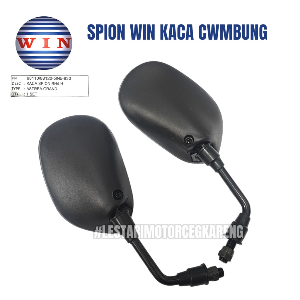 KACA SPION SET SUPRA X 100 FIT LAMA KHARISMA GRAND KACA CEMBUNG WIN