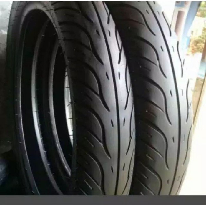 BAN MOTOR MATIC RING 14 COPOTAN TUBELES SEPASANG DEPAN/BELAKANG