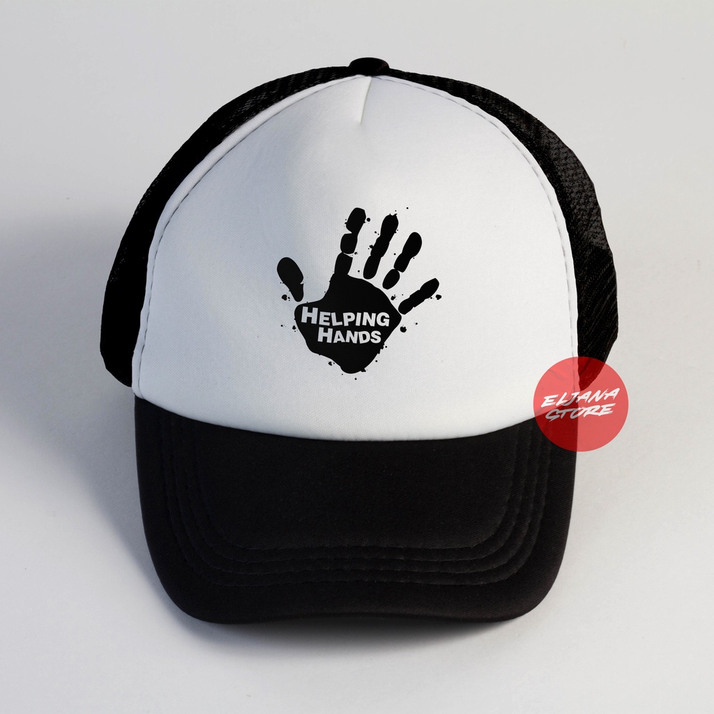 Topi Trucker Idea | Drink | Helping Hand | Kingkong