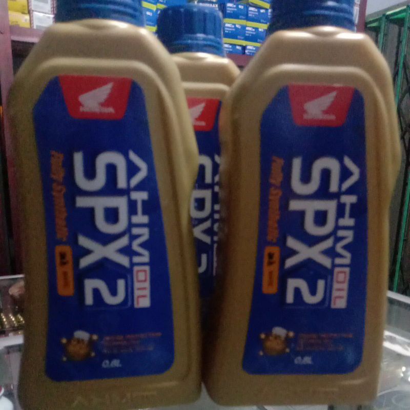 Oli ORI SPX2 matic 800ml 10w-30 kemasan baru