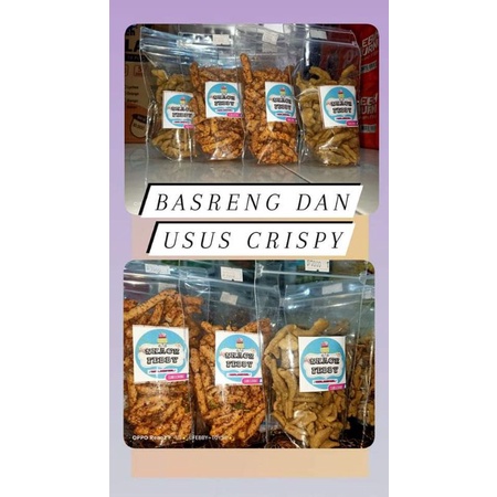 

USUS CRISPY ORI DAN BASRENG DAUN JERUK 80GR