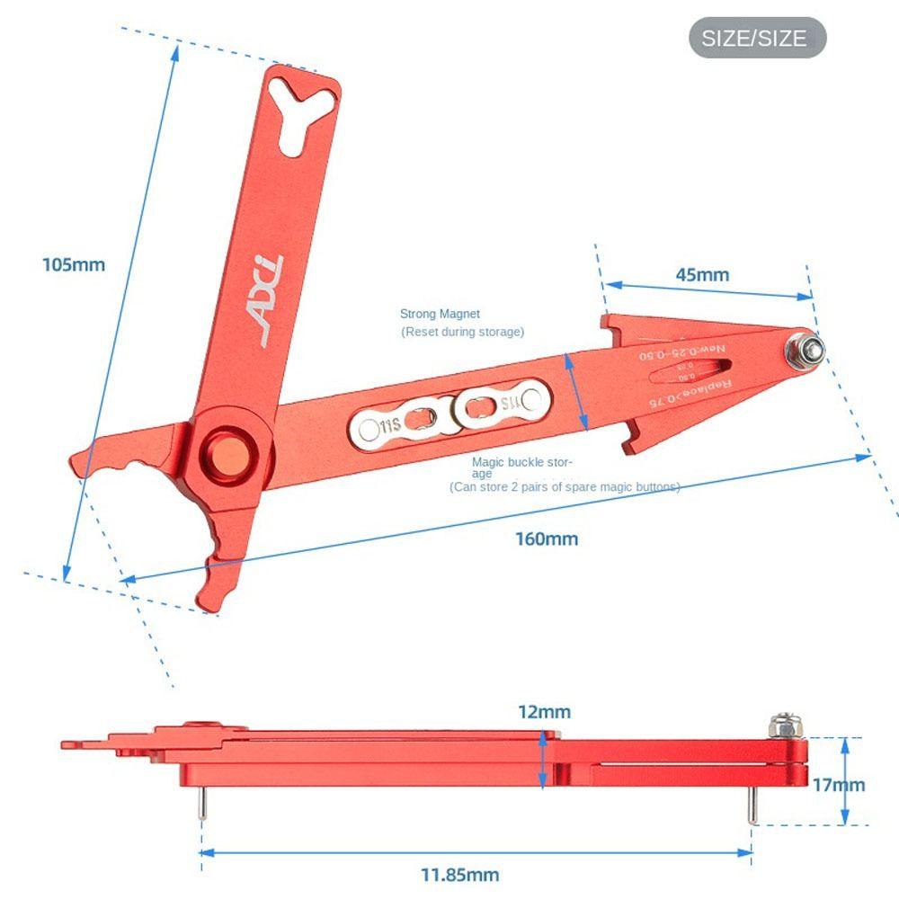Lanfy Sepeda Rantai Pin Splitter Aluminium Alloy Sepeda Link Pemutus Rantai Tang Tyre Lever Chain Cutter Alat Alat Pelepas Perbaikan Link Master Sepeda