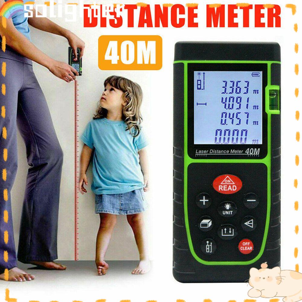 Solighter Distance Meter New Laser Point Pengukur Digital Diastimeter