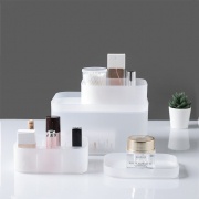

Doff White Organizer Box With Lid / Box minimalis