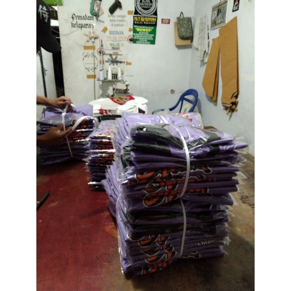 KAOS SABLON PLASTISOL/DTF SATUAN LUSINAN