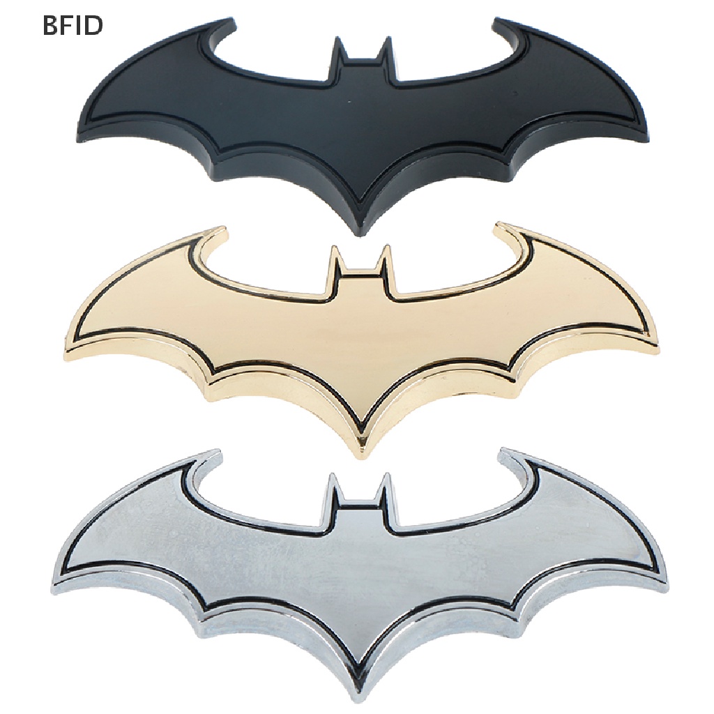 [BFID] 1pc Mobil styling 3d metal bat badge emblem Mobil Motor ers decals [ID]