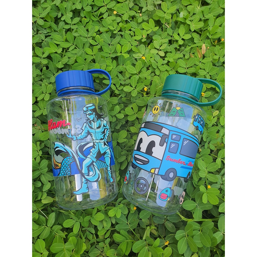 Botol Air Minum Sumber Alam Bening Bpa Free Kapasitas 1000 ml