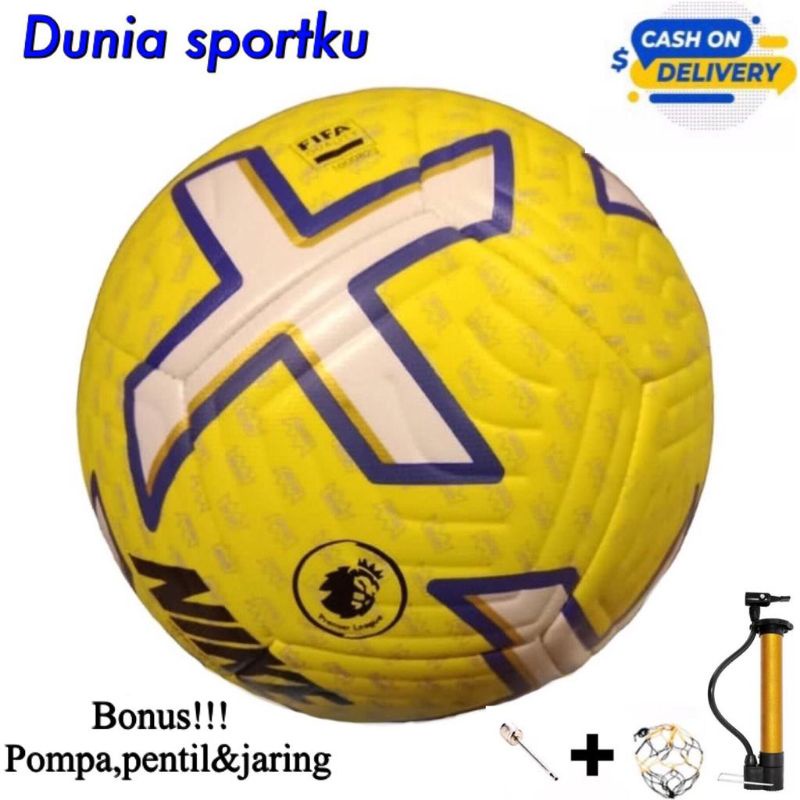 Bola sepak/Bola kaki NIKE Terbaru 2022 Bola kaki lapangan besar Original premium 100% WATER RESISTAN