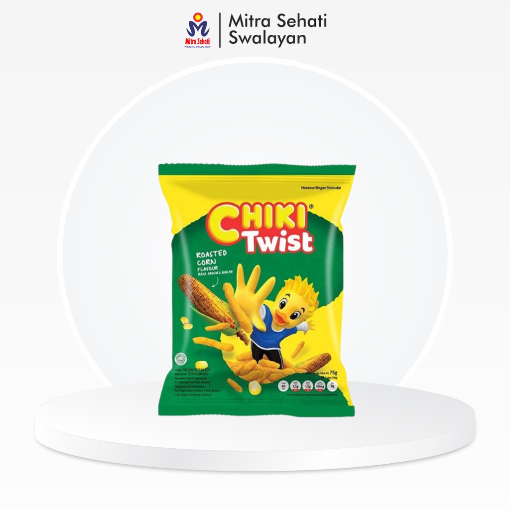 Jual Chiki Twist Snack Jagung Bakar 75gr Mitra Sehati Swalayan