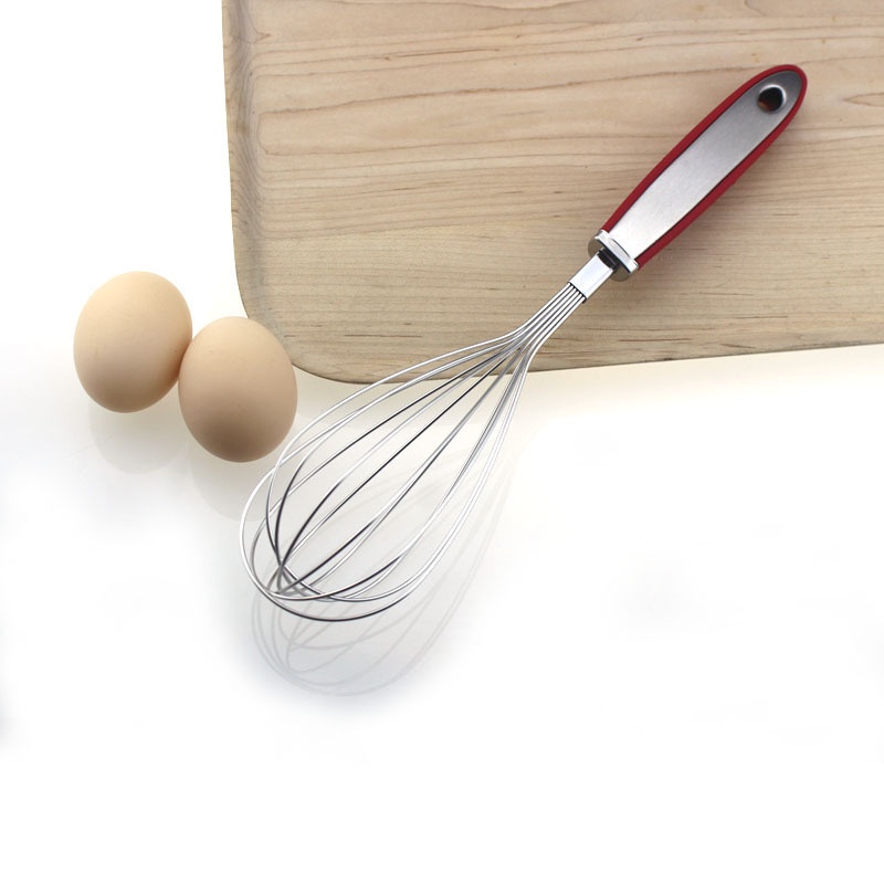 Pengocok Telur Manual Extra Tebal Pengaduk  Adonan Kue Hand Mixer Egg Whisk Stainless Steel 12 Inch