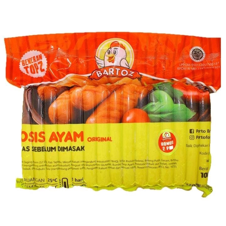 

BARTOZ sosis ayam 40s 1kg