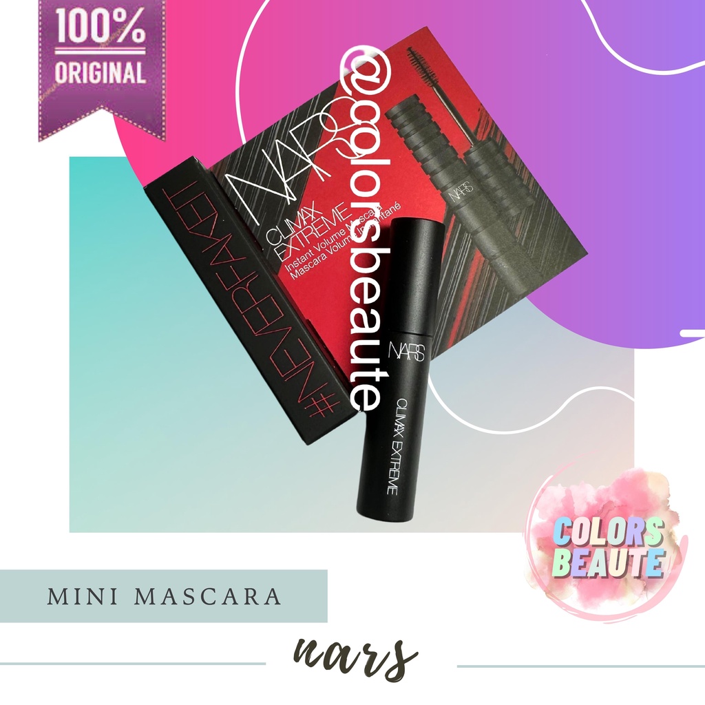 NARS Mascara Climax Extreme / Instan Volume Mascara 2g