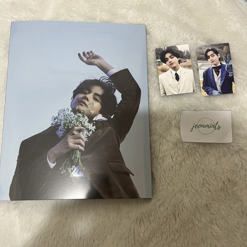 [READY STOCK] BTS V Special 8 Photo folio Me, myself and V Veautiful days fullset rpc pc